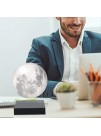 VGAzer Levitating Moon Lamp Floating and Spinning 3D Moon Light 3 Colors Model Birthday Gifts for Women,Thanksgiving Christmas Gifts for Kids,Friends