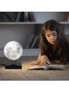 VGAzer Levitating Moon Lamp Floating and Spinning 3D Moon Light 3 Colors Model Birthday Gifts for Women,Thanksgiving Christmas Gifts for Kids,Friends