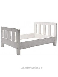 Baby Photography Bed Baby Photo Props White Wood Doll Bed Detachable Photo Background for Baby Photo Studio