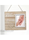 Godmother Gifts From Godchild-Baby Nursery Decor-Baby Picture Frame,Personalised Baby Gifts For Newborn Baby Room Decor-hello baby