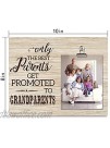 Grandparents Picture Frame Pregnancy Announcement Gifts for Grandparents Promoted To Grandparents Gifts New Grandparent Gifts for Parents From Son Daughter Photo Frames 4x6