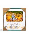 Kate & Milo My 1st Thanksgiving Frame Baby Frame Baby’s First Thanksgiving Keepsake Frame Great for Baby Girl or Baby Boy