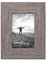 Malden 4X6 Wide Texture Picture Frame Gray