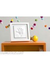 Pearhead Babyprints Clay Keepsake Frame Newborn Baby Handprint Kit New Parents Gift White