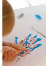 Pearhead DIY Handprint Frame and Paint Kit Family Craft Night Ideas DIY Gifts