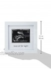Pearhead Love at First Sight Sonogram Picture Frame Baby Ultrasound Photo Frame Baby Nursery Décor White