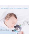 Baby Musical Sleep Soother and Glow Toy with Timing Function and Night Light Plush Soft Raccon Gift Toy for 0-24 Months Newborn