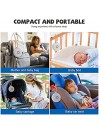 COMSYNC Portable White Noise Machine Sound Machine for Sleeping Baby with Night Light Sleep Soothers with 12 Soothing Sounds Shushing Lullaby,Travel Sleep Machine Rechargeable Child Lock & Timer