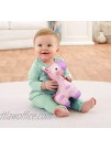 Fisher-Price Soothe & Glow Giraffe pink plush toy with music and light for baby