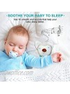 GRESATEK Baby Sleep Soothers Toddler Night Light Sound Machine with 10 Soothing Lullaby Portable Baby Sleep Aid Toy