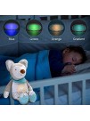 GRESATEK Baby Sleep Soothers Toddler Night Light Sound Machine with 10 Soothing Lullaby Portable Baby Sleep Aid Toy