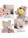 Lulla Bear Shusher by Alex & Kate Mom’s Heartbeat Sound White Noise and Lullabies Portable Toddler Sleep Aid Toy Baby Sleep Soothing Sounds for Newborn Crib to Comfort Gender Neutral