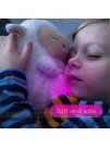LumiPet LumiSoother Lamb Baby White Noise Machine Music Soother for Sleep Night Light Projector Sound Machine Stuffed Animal
