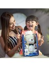 LumiSoother Bear Baby White Noise Machine Music Soother for Sleep Night Light Projector Sound Machine Stuffed Animal