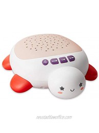 Richgv Baby Sleep Soother with Music Projector Ceiling Night Light Baby Sleeping Educational Toy Red