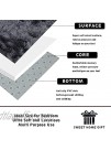 5x8 Area Rugs Ultra Soft Fluffy Area Rug for Living Room Luxury Shag Rug Faux Fur Non-Slip Tie-Dyed Floor Carpet for Bedroom Kids Room Baby Room Girls Room and Nursery Black Grey