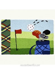 Jellybean JB-JHN010 20 x 30 in. Hole in One Accent Rug