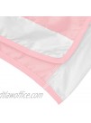 Baby Doll Lodge Collection Round Crib Curtain & Drape Set Pink