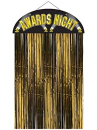 Beistle Awards Night Door Curtain 4-Feet 6-Inch by 3-Feet