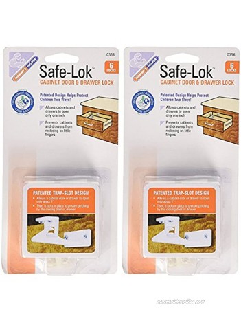 Mommy's Helper Safe-Lok for Drawers and Cabinets Set of 2 packs of 6!