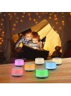 Asojoy White Noise Machine Sound Machine with 24 Soothing Sounds and 7-Color Lights Sleep Timer for Baby Kid Adult Sleeping USB Charging Night Light