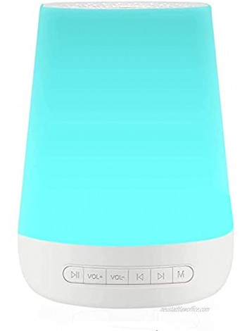 Baby White Noise Machine for Sleeping VanSmaGo Sleep Sound Machine & Night Light for Kid Adult,Rechargeable Battery,28 HiFi Soothing Sound,32 Volume Control,Timer and Memory,Portable Sleep Therapy