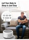 Dreamegg D3 White Noise Machine Rechargeable Sound Machines for Sleeping 24 Non-Looping HiFi Sounds Continuous or Timer Portable Sleep Machines for Baby Adults Travel Office Privacy