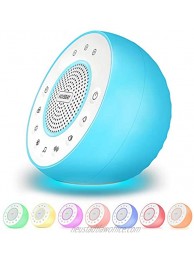Housbay Glows White Noise Sound Machine Night Light for Baby Kids 31 Soothing Sounds for Sleeping Relaxation Sleep Machine for Adults Baby