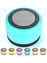 Jack & Rose Sound Machine with Night Light White Noise Machine for Sleeping Baby Kids 16 Soothing Sounds