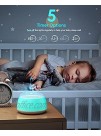 Jack & Rose White Noise Machine for Sleeping Baby Adults Kids Sound Machine with Night Light 16 Soothing Sounds for Sleeping Plug in Noise Maker for Bedroom Home