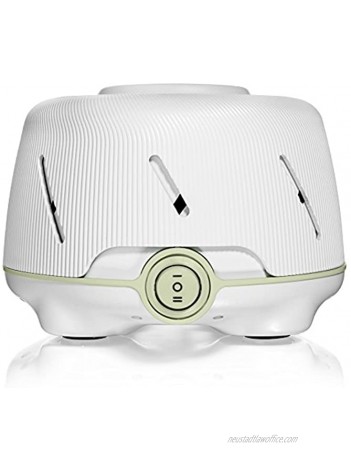 Marpac Yogasleep Dohm The Original Noise Machine Soothing Natural Sound from a Real Fan Sleep Therapy Office Privacy Travel for Adults & Baby 101 Night Trial White Green