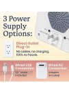 Plug in White Noise Sound Machine with Adjustable Kids Night Light for Sleeping 9 Non-Looping Sounds Timer Volume Control & Headphone Jack | Portable Noise Maker for Adults & Baby Home Office