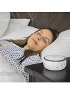 Serene Evolution 18 Sound Portable White Noise Machine Sound Machine for Adults Baby Home and Office Privacy White Noise Machine for Sleeping Adults Sleep Machine Pink Rain Ocean Sounds