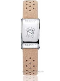 Sleep Bracelet Original by Philip Stein with Sleep Aid Natural Frequency Technology No Batteries Needed Unisex for Men and Women Beige Strap