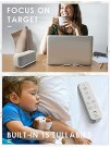 Sleep Sound Machine Baby White Noise Machine for Sleeping Adults Dual Speaker Stereo Baby Sound Machine 42 Non-looping Sounds Adjustable Timer & Volume Ocean & Rain Sounds