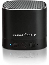 Sound Oasis Pink Noise Bluetooth Sound Machine for Sleeping 20 Non-Looping Soothing Sounds with High Quality Speaker & Memory Function Portable Sleep Sound Therapy for Home Office or Travel