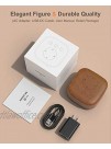 White Noise Machine elesories Sound Machine Portable Sleep Therapy for Adults Baby Kids Sleeping 30 Soothing Sounds Including White Noise Fan Nature Lullaby for Nursery Office Home-Wood Grain