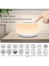 White Noise Machine for Sleeping Adults Baby Night Light and Timer Sleep Sound Machine with16 Soothing Sounds Built-in Rechargeable Battery Sound Machine Sleep for Home Office
