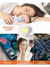 White Noise Machine Portable Noise Sound Machine Baby Kids Sleep Therapy with Night Light  6 Soothing Sounds and 3 Timers for Sleeping Relaxation Home Office Travel Insomnia and Anxiety