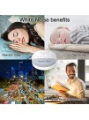 White Noise Machine with Night Light & Timer for Sleeping 20 Relaxing & Soothing Nature Sounds Compact for On-The-Go Use & Travel | USB Rechargeable