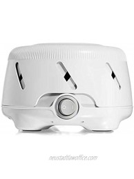 Yogasleep Dohm UNO White Noise Machine White | Real Fan Inside for Non-Looping White Noise | Sound Machine for Travel Office Privacy Sleep Therapy | For Adults & Baby | 101 Night Trial