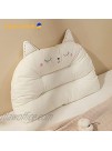 ChocChick Toddler Pillow 12x20 inch Soft & Hypoallergenic Baby Pillow with Better Spinal Head and Neck Support Machine Washable for 2-6 Years Old Cute Cat Design,Perfect for Sleep Crib Travel