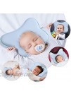 EAXBUX Baby 3D Hollow Pillow Memory Foam Cushion Used to Prevent Flat Head Syndrome and Head Support Newborn Baby Head Shaping Pillow is Suitable for 0-12 Months Old Babies.