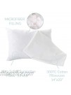 EXQ Home Toddler Pillow with Pillowcase 13"x18" Baby Pillows for Sleeping Machine Washable Kids Pillow for Toddlers Kids Infant 1 Pillow+1 Pillowcase