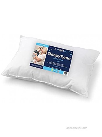Moonlight SleepyTyme Toddler Pillow. Premium Hypoallergenic Pillow and Case for a Good Night Sleep. Perfect Size for Your 18+ Month Old. UL GREENGUARD Gold Certified 16x12x4 inch