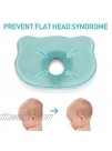 Newborn Baby Head Shaping Pillow,Preventing Flat Head SyndromePlagiocephaly,Made of Memory Foam Head and Neck Support Baby 3D Pillow for 0-12 Months Infant