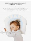 Newborn Baby Pillow TotAha Superior Infant Head Shaping Pillow for Newborn Prevent Flat Head Sleeping Crib Newborn Essentials Must-Haves Baby Stuff Shower Gift for 0-6-12-24 Months 2-Set