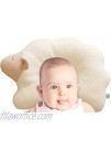 Organic Cotton Breathable Baby Pillow for Newborn Protection for Flat Head Syndrome. Cloud Lamb