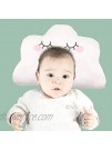 Qiji Silk Baby Head Shaping Newborn Pillow 100% Silk Baby Pillows for Newborn 0-3 Months ,Protection for Flat Head Syndrome for Baby Cribs Toddler beds Memory Foam Baby Head Shaping Pillow