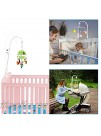 23 inch Baby Crib Mobile Bed Bell Holder Arm Bracket with Music Box The Claw Part can be Adjusted Width-DIY Toy Decoration